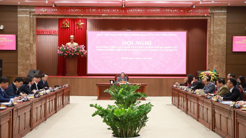 Chú trọng hơn nữa nâng cao chất lượng nguồn nhân lực Thủ đô